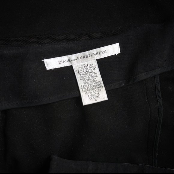 Diane Von Furstenberg black pencil skirt 2 - Picture 4 of 4